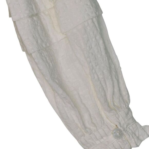 Lost Ink floral mini retro dress from ASOS size 8 pastel cotton puff sleeves - Picture 11 of 15